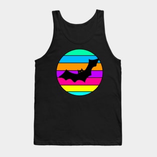 "Purror Time" Halloween Cat Bat Tank Top